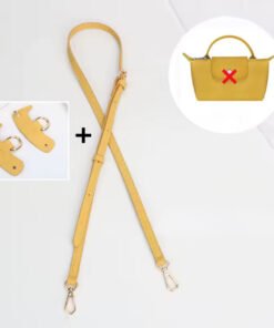 Sangle d’épaule universelle pour sac Longchamp – Kit 3 pièces "Jaune"