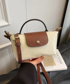 Mini Sac à Main Beige Clair