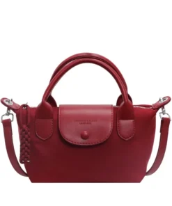 Mini Sac à Main Collection Prestige Bordeaux
