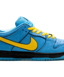 x Powerpuff Girls baskets SB Dunk "Bubbles"