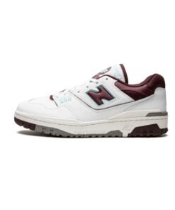 New Balance 550 Burgundy Cyan