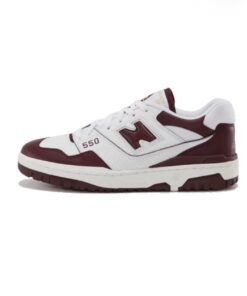 New Balance 550 White Burgundy