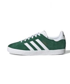 Adidas Gazelle Junior Dark Green White
