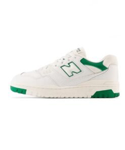 New Balance 550 White Classic Green