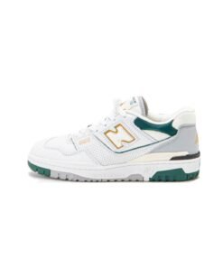 New Balance 550 White Nightwatch Green