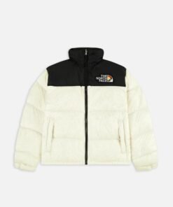 1996 Retro Nuptse Jacket ardenia white