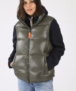 Doudoune sans manches Cesar mixte kaki