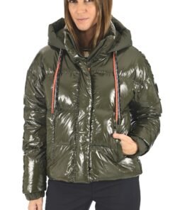 Doudoune à capuche Lili Bright kaki