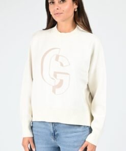 Pull maille Natalia blanc