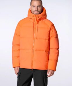 Doudoune mixte oversize Ă capuche Azael Orange