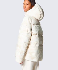 Doudoune femme oversize imprimée Azael Print